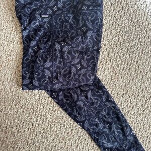 Patagonia Blue Base Layer Leggings